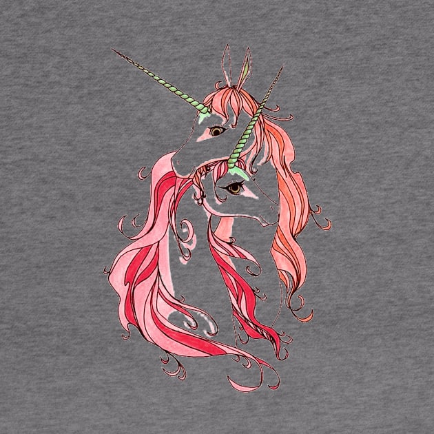 Unicorn Lovers by Aine Creative Designs